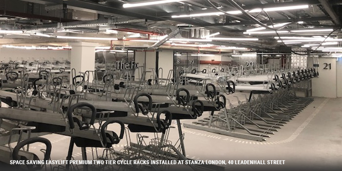 easy lift premium cycle stands for 40 leadenhall road