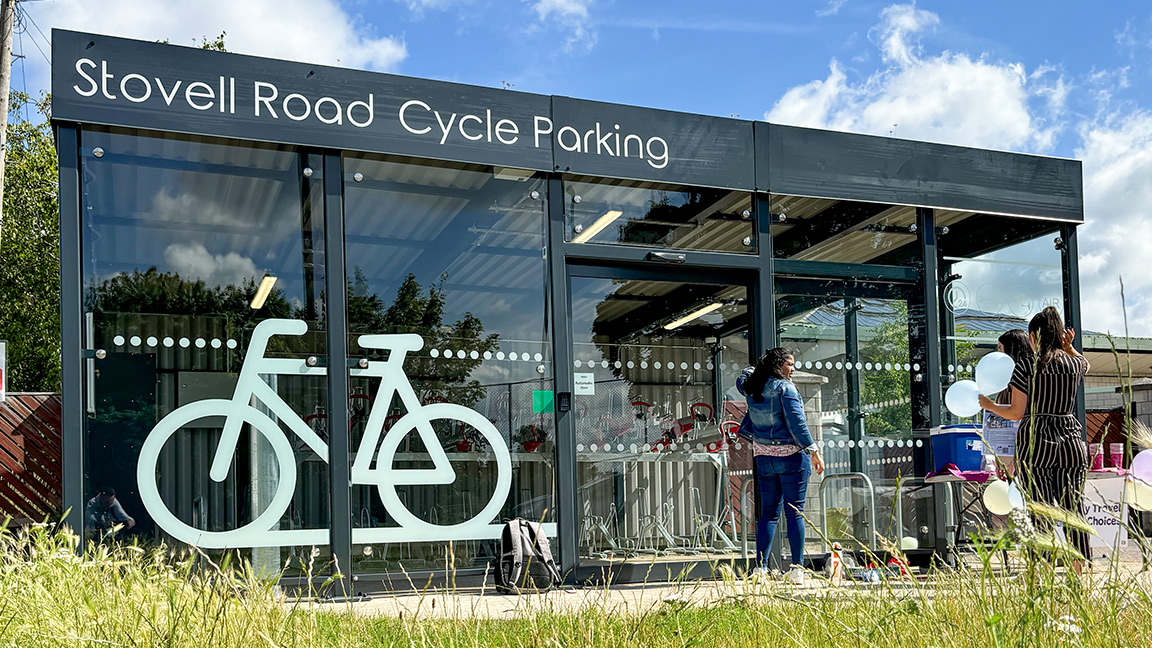 stovell Road cycle hub