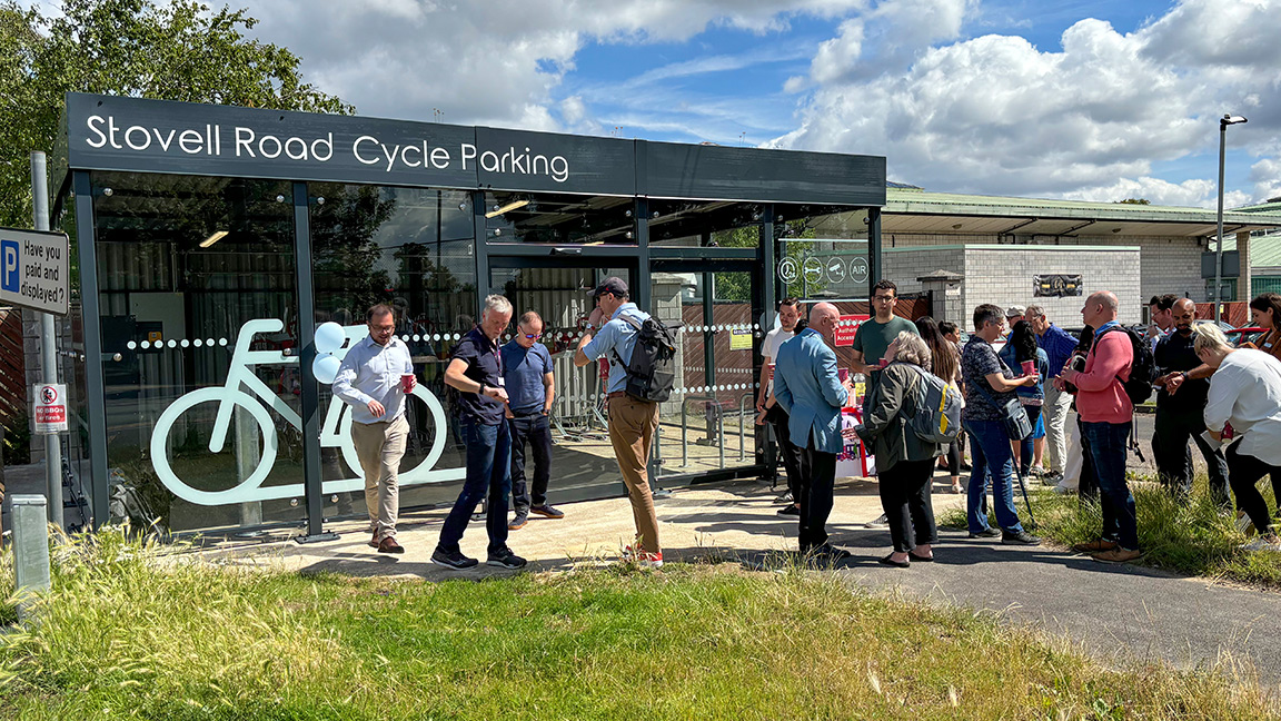 stovell Road cycle hub