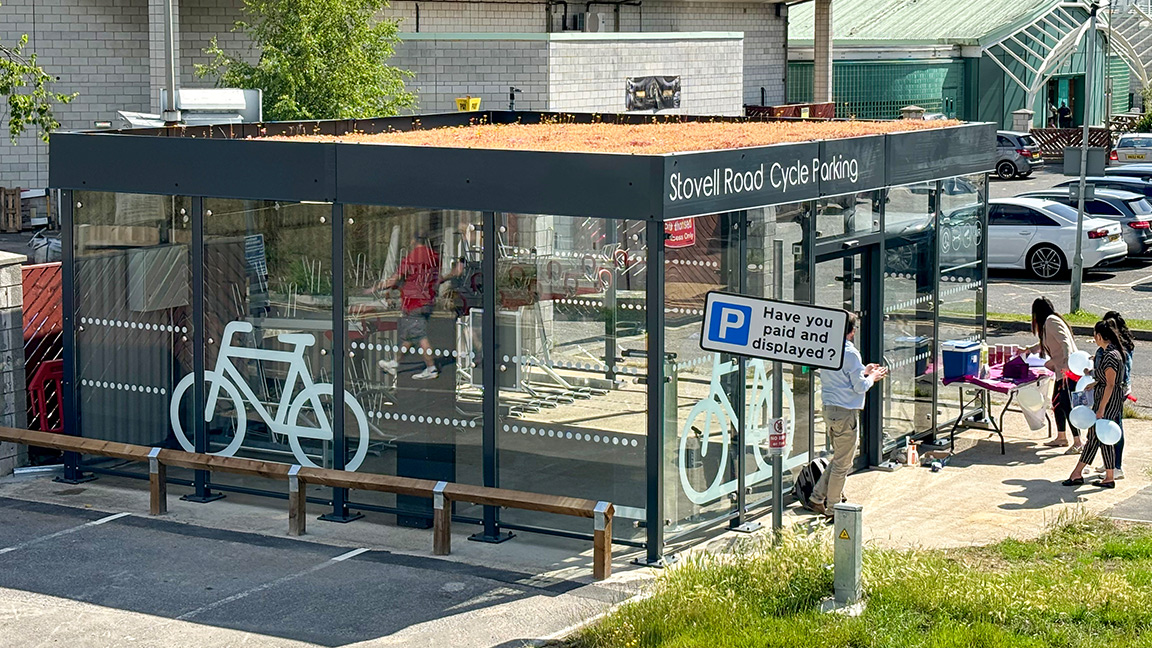 stovell Road cycle hub